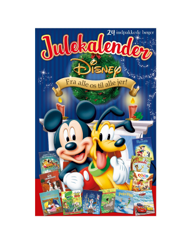 Disney Julekalenderbog - 24 bøger
