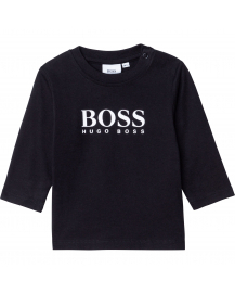 Hugo Boss Langærmet bluse sort
