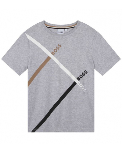 T-shirt Chine grey