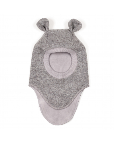 Huttelihut Elefanthue w/Wool Ears L. Grey