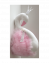 Design Wall Bust White Swan Pink Tyl