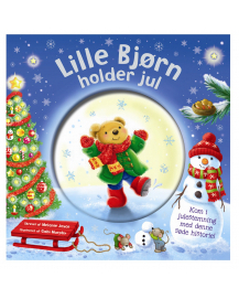 Alvilda Lille bjørn holder jul (billedbog med snekugle på forsiden)