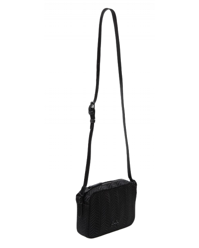 Crossbody Magna vegan suede black