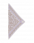 Tørklæde Triangle Confetti S/Junior Lilac/alabastro