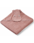 Albert Baby Badehåndklæde hippo dusty raspberry