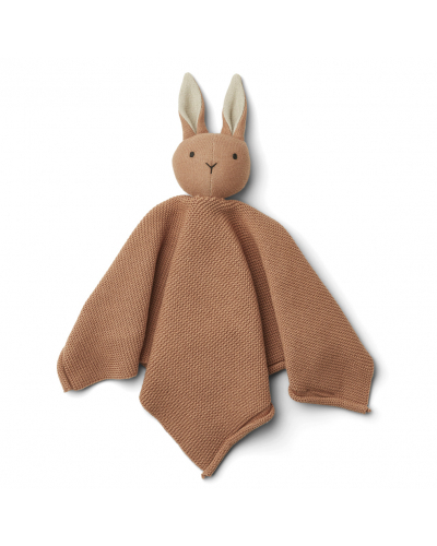 Milo knit cuddle cloth Rabbit tuscany rose