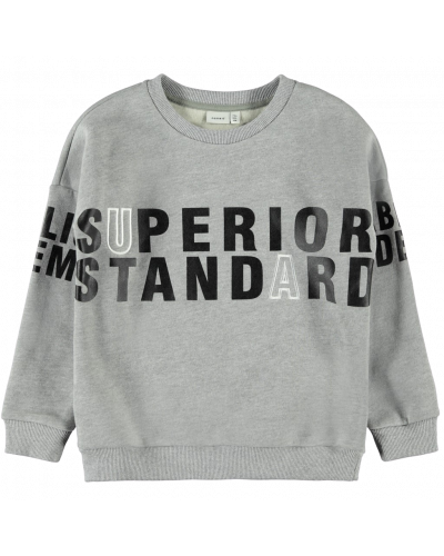 LS Sweatshirt Grey Melange