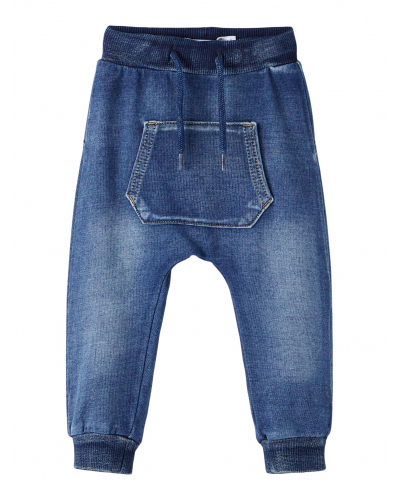 BUNDO Sweatpants Jeans Medium Blue Denim
