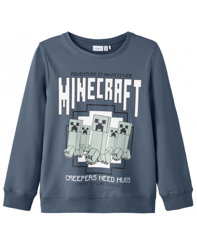 Juste Minecraft sweatshirt China Blue