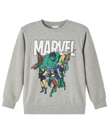 Name it Noise Marvel sweatshirt Grey Melange 