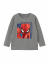Spiderman Bluse Grey Melange
