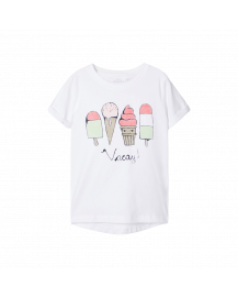 Name it t-shirt bright white vacay is