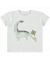 T-shirt m. Dino bright white