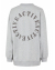 Oversize Sweatshirt Light Grey Melange M. Print /Active