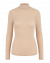 LS Rollneck Bluse Warm Taupe