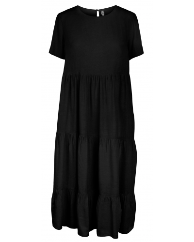 Solida SS Midi Dress D2D Black