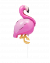 Folie Ballon Flamingo