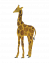 Vægdekoration Baby Giraf