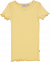 Rib T-Shirt Sahara Sun
